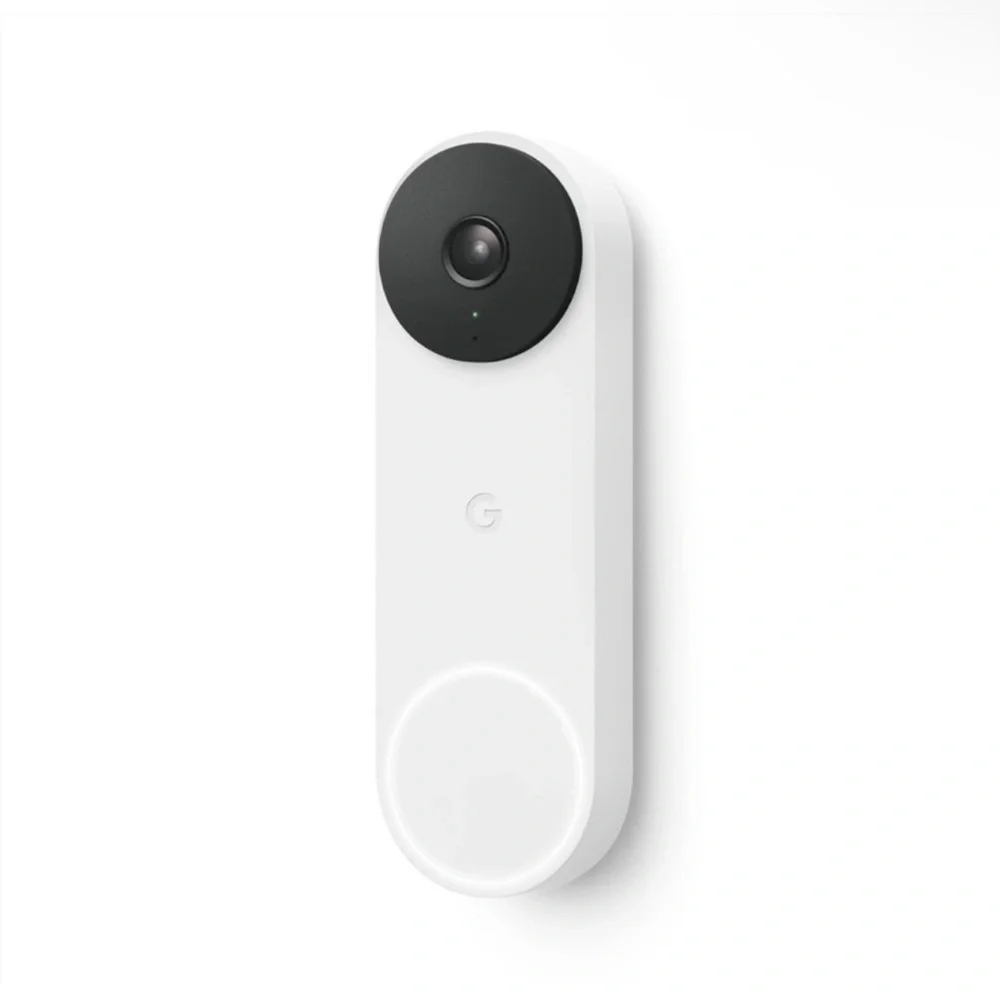 NEW Google Nest Doorbell - (Wired, 2nd Gen) - Wired Video Doorbell Camera Snow
